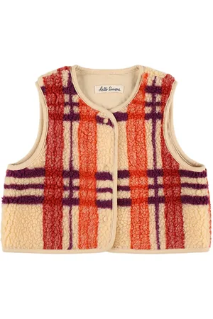 Hello Simone Tartan Printed Tech Vest