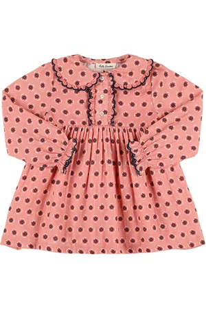 Hello Simone Mina Printed Cotton Gauze Dress