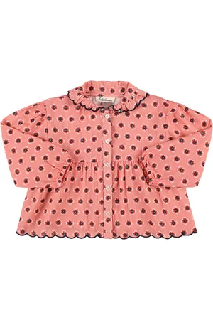 Hello Simone Melina Printed Cotton Shirt