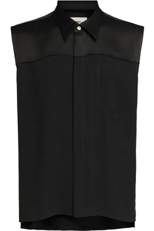 Ami Sleeveless Viscose Blend Shirt
