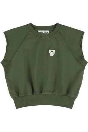 Main Story Sleeveless Cotton Sweatshirt