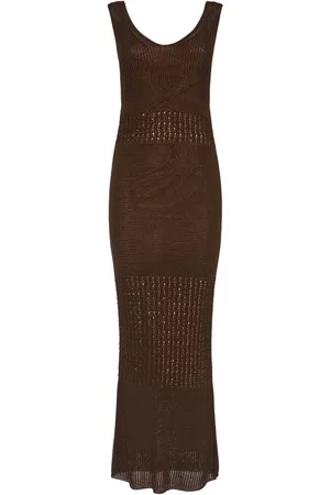 Max Mara Valois Knitted Long Dress