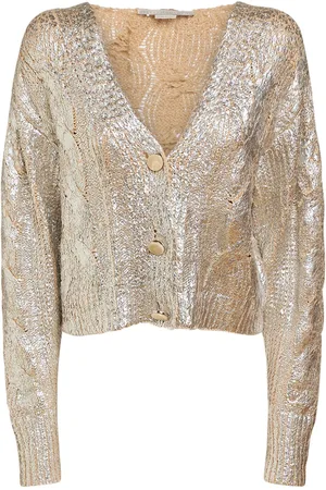Stella McCartney Cotton Blend Cropped Cardigan