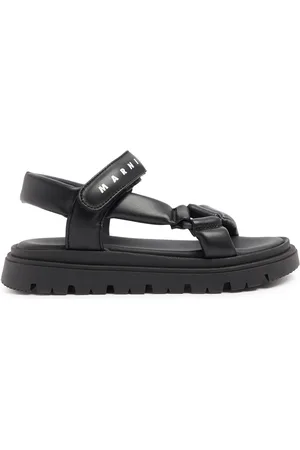Marni Logo Print Sandals