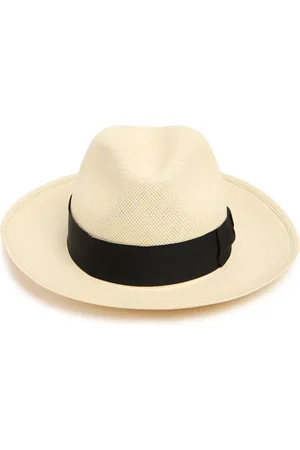 Borsalino Amedeo 7.5cm Brim Straw Panama Hat