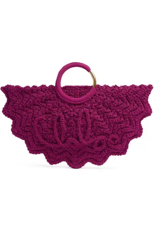 Chloé Bracelet Paravent Crochet Top Handle Bag