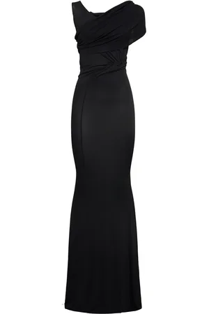 Rick Owens Sahara Sheer Viscose Blend Gown