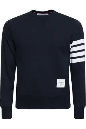 Thom Browne Cotton Jersey Logo Sweatshirt