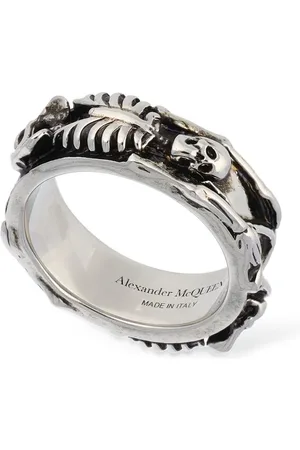 Alexander McQueen Dancing Metal Skeleton Ring