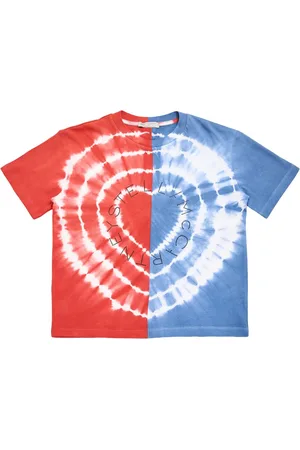 Stella McCartney Tye&dye Logo Cotton Jersey T-shirt