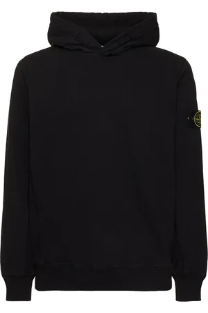 Stone Island Cotton Logo Patch Hoodie