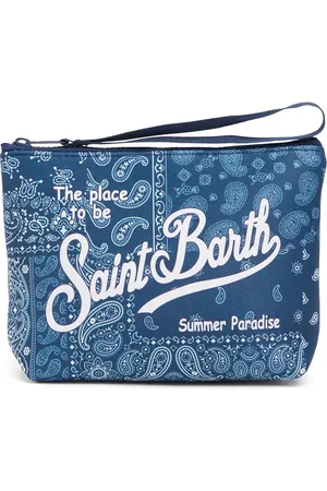 MC2 SAINT BARTH Bandana Print Pouch W/ Logo