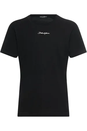 Dolce & Gabbana Cotton Jersey Crewneck T-shirt
