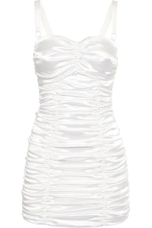 Dolce & Gabbana Stretch Satin Mini Dress