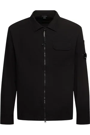 C.P. Company Organic Gabardine Full Zip Overshirt