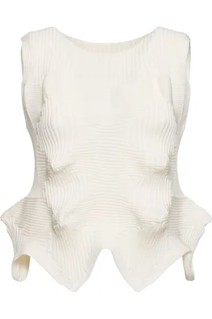 Issey Miyake Linkage Pleated Top