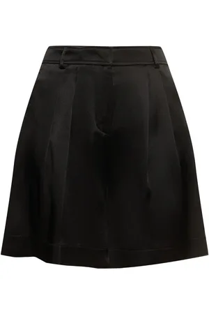 Alberta Ferretti Satin Shorts