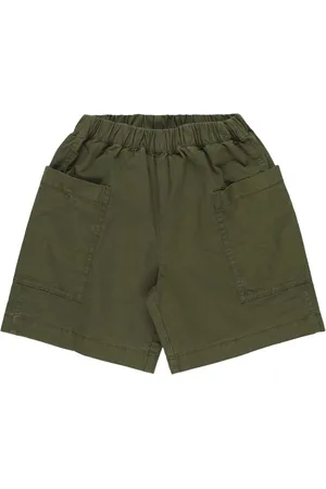 Il gufo Stretch Cotton Poplin Shorts