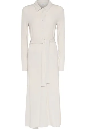 Max Mara Tortona Crepe Jersey Midi Dress