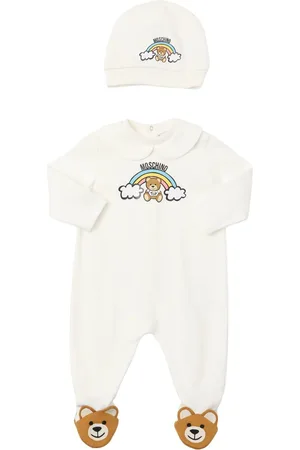 Moschino Cotton Romper & Hat