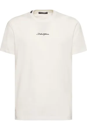 Dolce & Gabbana Cotton Jersey Crewneck T-shirt