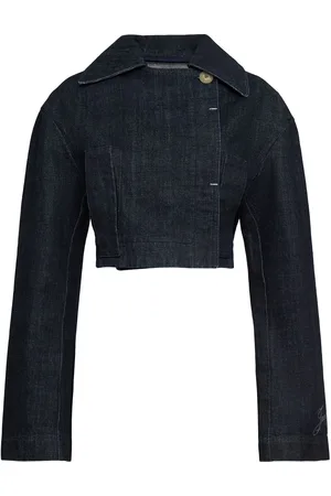 Jacquemus La Veste De-nîmes Marino Crop Jacket