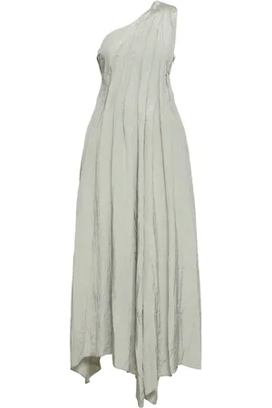 Abadía Syvie One Shoulder Long Dress