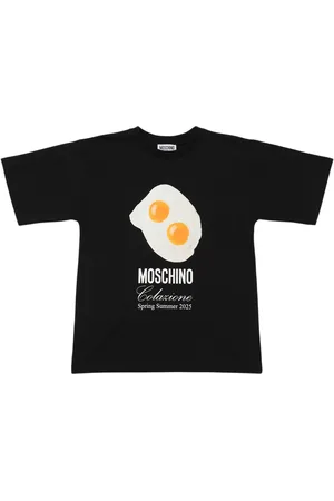 Moschino Printed Cotton Jersey T-shirt