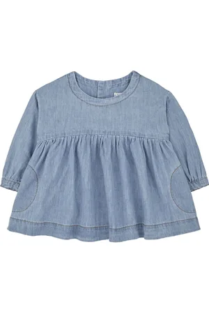 1+ IN THE FAMILY Cotton Chambray Dress