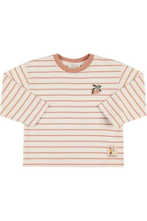 Liewood Striped Cotton Long Sleeved T-shirt