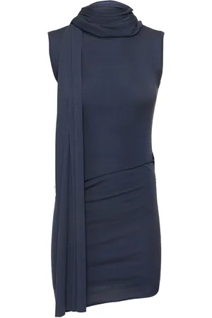 AYA MUSE Silk & Viscose Knit Mini Dress