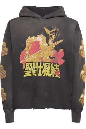 saint Michael Manga Print Hoodie