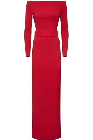 Solace Sabina Crepe Knit Maxi Dress