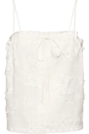 THE GARMENT Jewell Embroidered Cotton Top