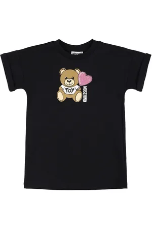 Moschino Printed Cotton Sweat Dress