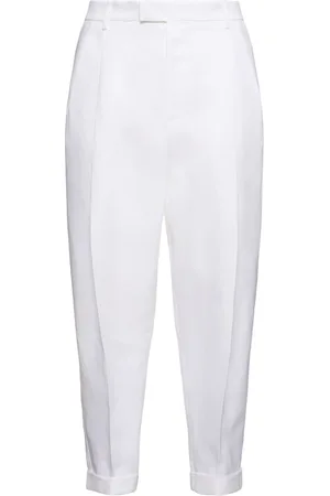 Dolce & Gabbana Double Pleat Linen Pants