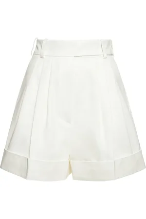 ALEXANDRE VAUTHIER Twill Mini Shorts