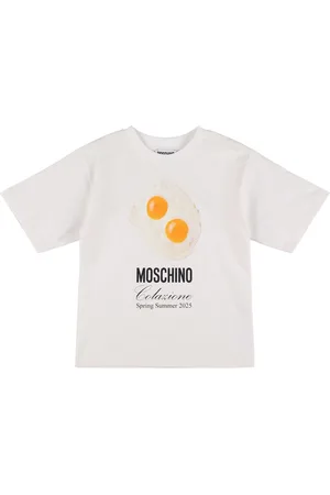Moschino Printed Cotton Jersey T-shirt