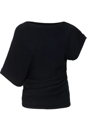 Soeur Dalina Draped Cotton Blend Top