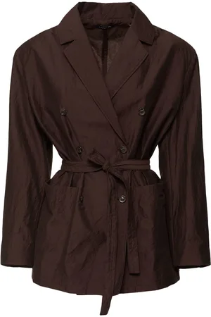 Soeur Drew Double Breast Cotton Blend Jacket