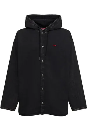 Diesel D Embroidery Cotton Blend Overshirt