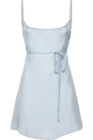 ANEMOS The Km Japanese Cupro Mini Dress