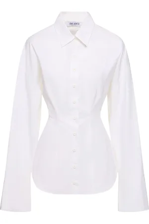 The Attico Buttoned Poplin Shirt