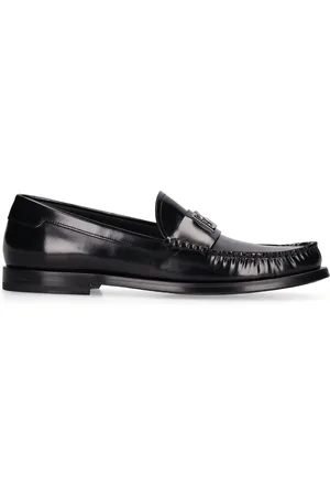Dolce & Gabbana City Blanco Leather Loafers