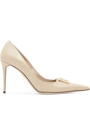 Dolce & Gabbana 90mm Lollo Leather Pumps