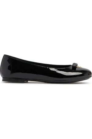 Dolce & Gabbana Patent Leather Ballerinas W/ Logo