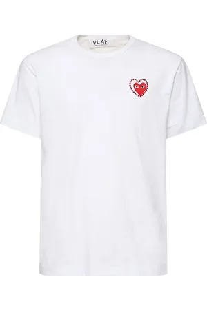 Comme des Garçons Mini Cotton Logo T-shirt W/ Studs