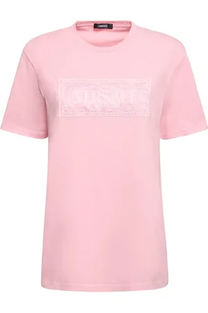 VERSACE Barocco Logo Cotton Jersey T-shirt
