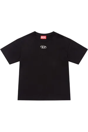 Diesel Cotton Jersey T-shirt W/ Logo