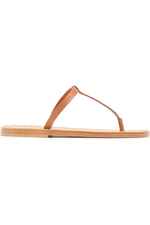 Dsquared2 Summer Love Leather Thong Sandals